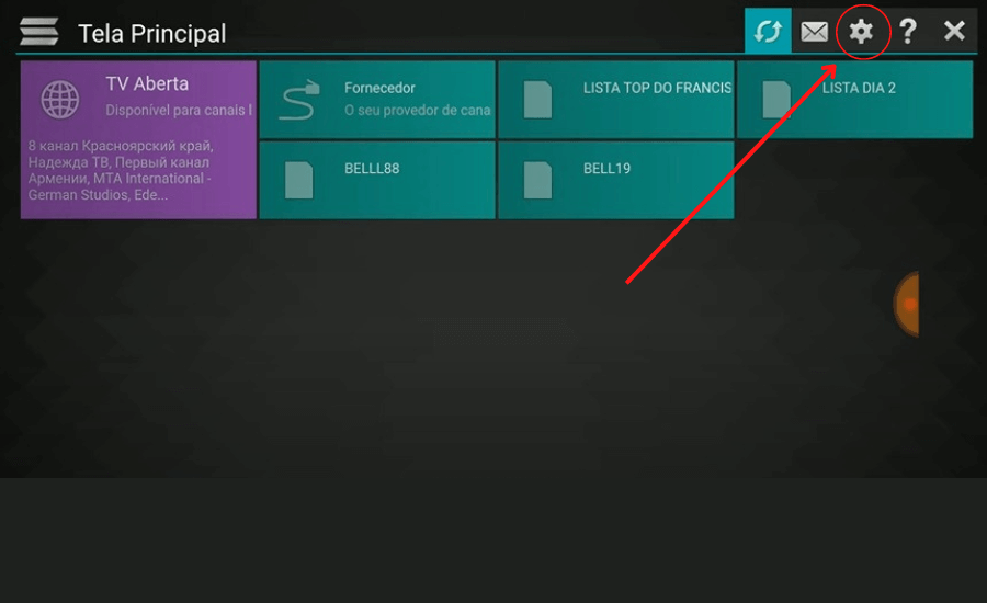 ssiptv como configurar a URL de um smartphone 